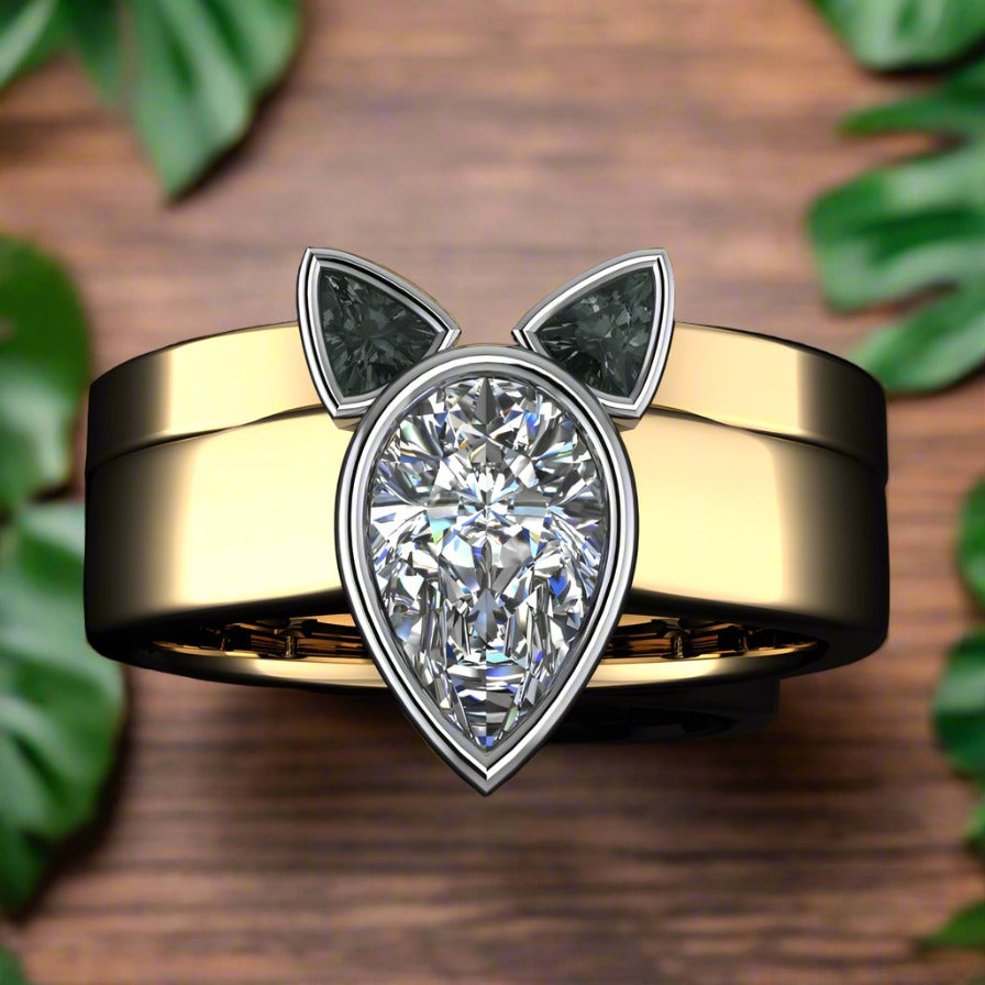 jewelry with ashes, in memorial jewelry, dog lover, cat lover - top view