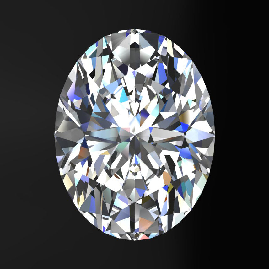 ZAYA Moissanite - oval moissanite, loose stone - J Hollywood Designs