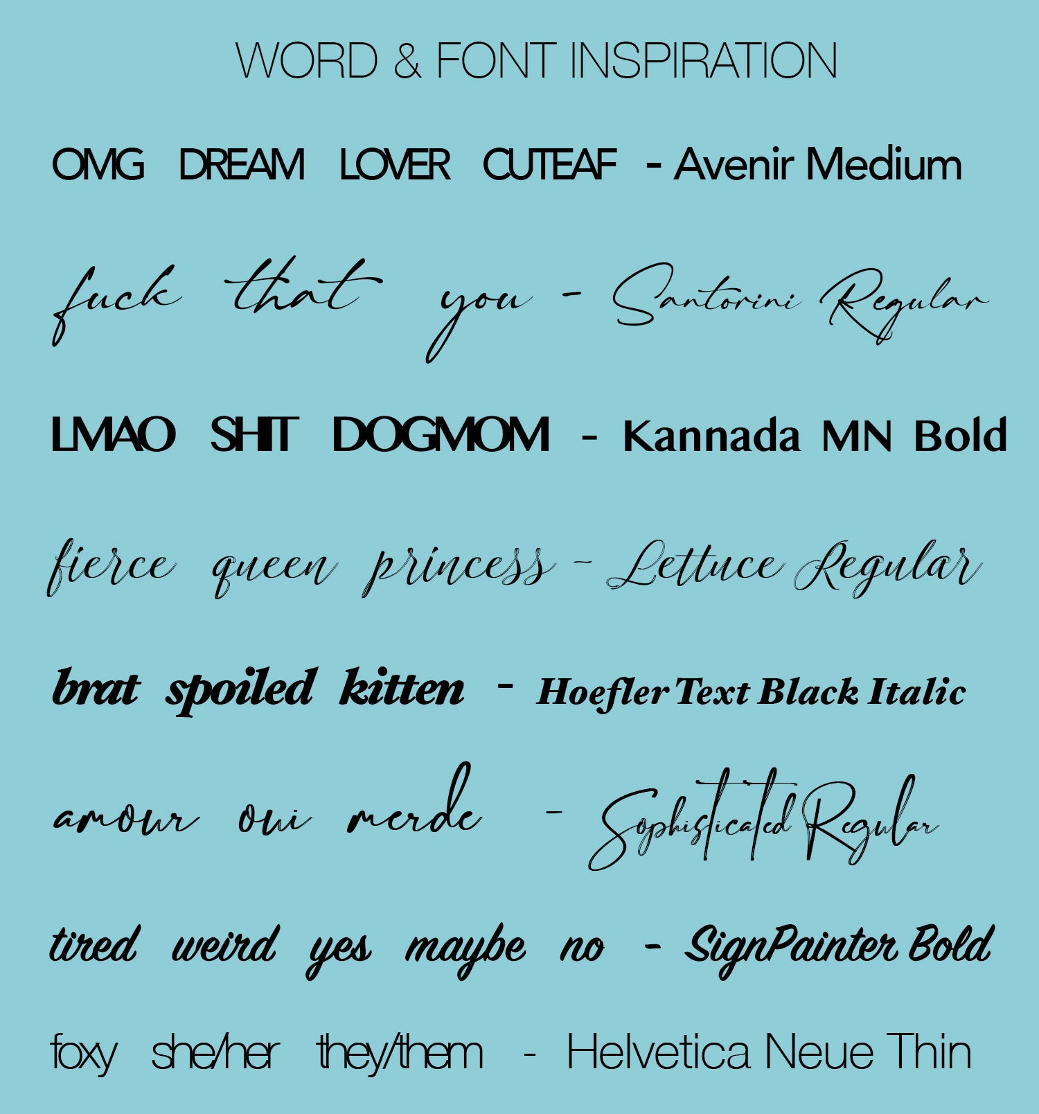 current mood ring - font inspiration - J Hollywood Designs