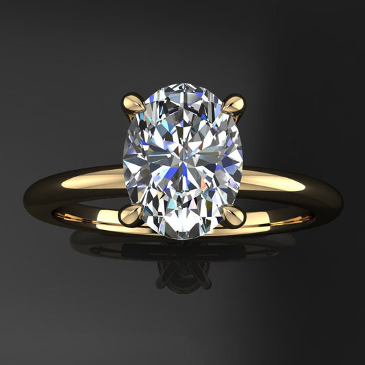 naked shay ring – 1.5 carat lab grown diamond engagement ring