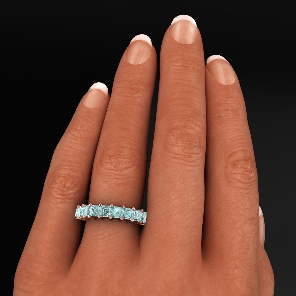 bette ring on hand model - J Hollywood Designs