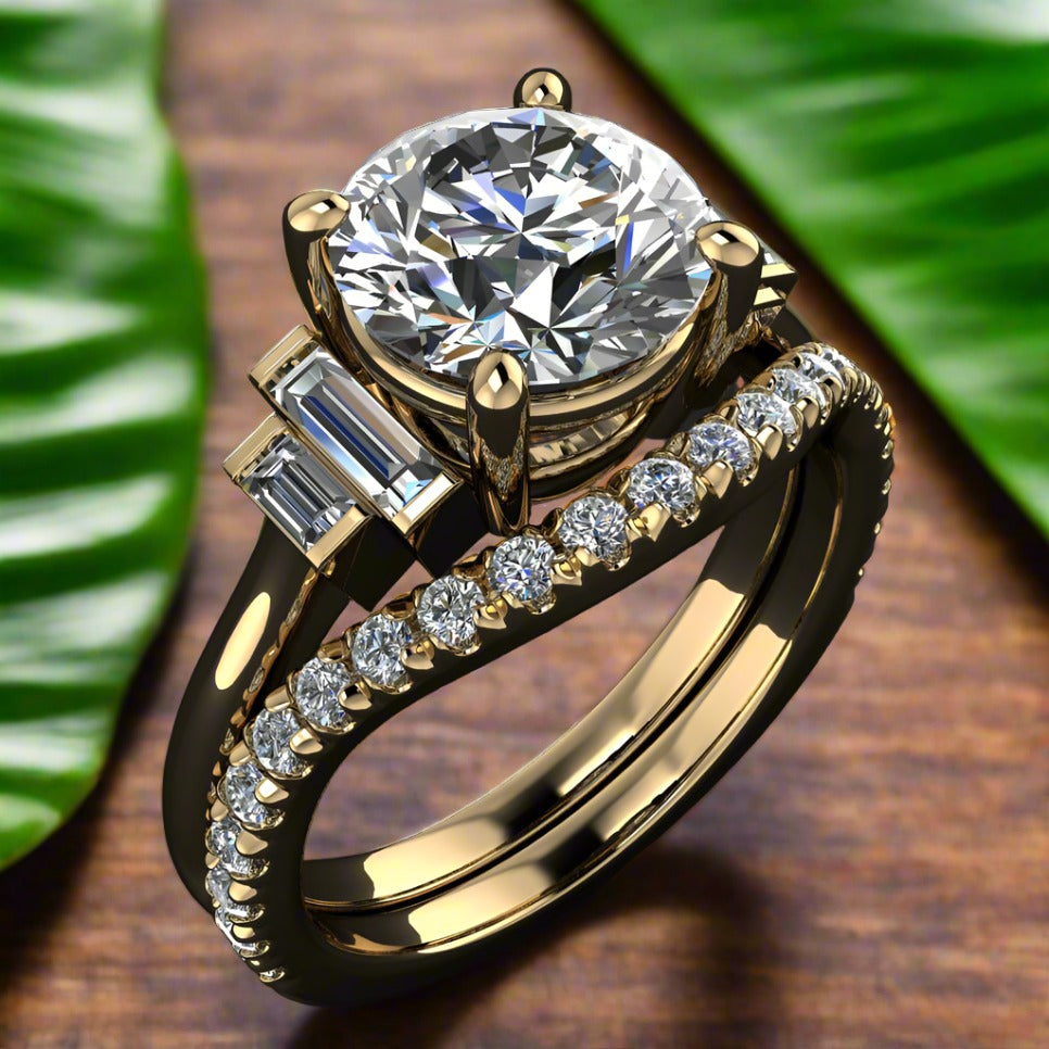 custom design example wedding set - J Hollywood Designs