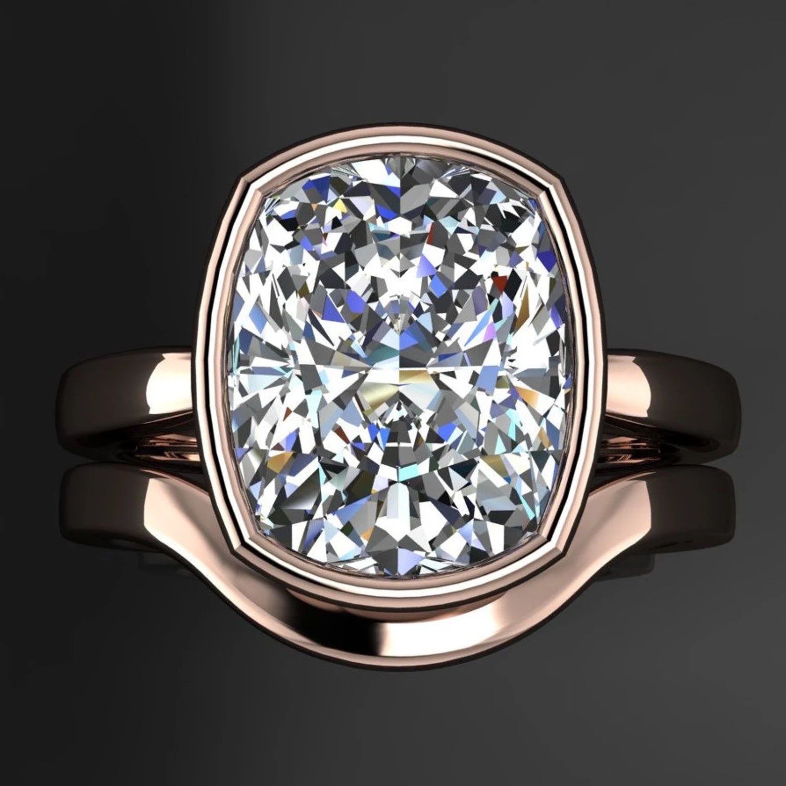 Old mine moissanite deals