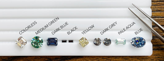 Moissanite Color Chart