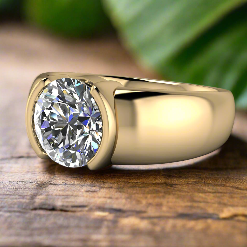 kat pendant – old mine cut cushion moissanite pendant