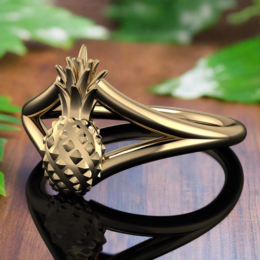 upside down pineapple ring - lifestyle jewelry, lifestyle swinger pineapples