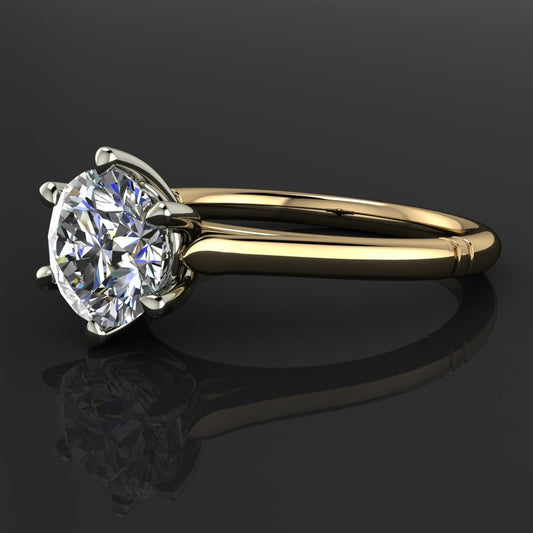 skylar ring – 1 carat lab grown diamond engagement ring
