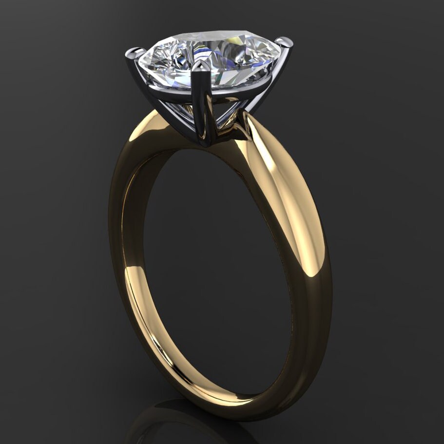 Private Listing for Christian - 3 Carat Pear Shaped Moissanite