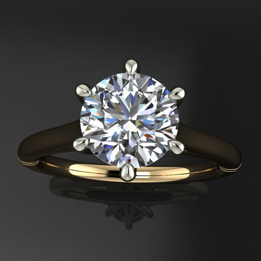 skylar ring – 1 carat lab grown diamond engagement ring