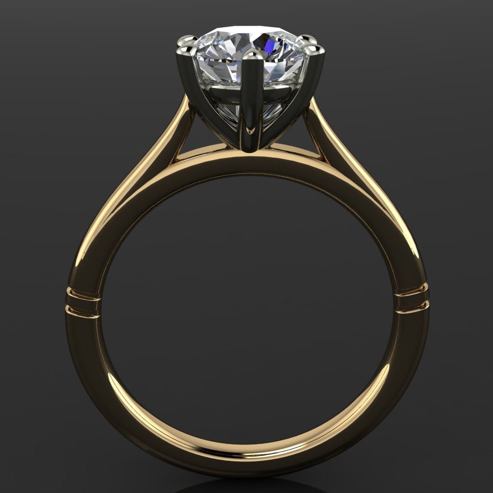 skylar ring – 1 carat lab grown diamond engagement ring