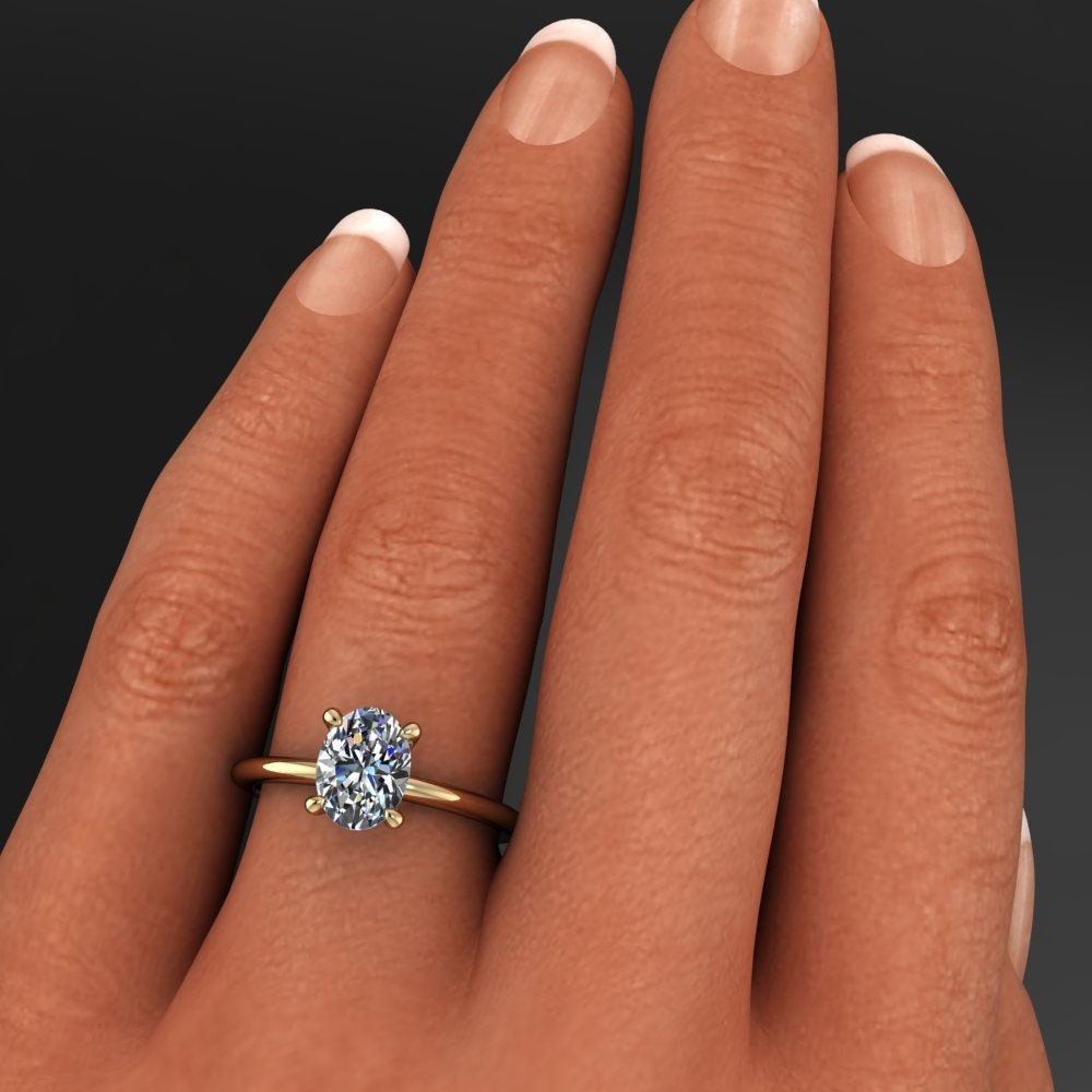 naked shay ring – 1.5 carat lab grown diamond engagement ring