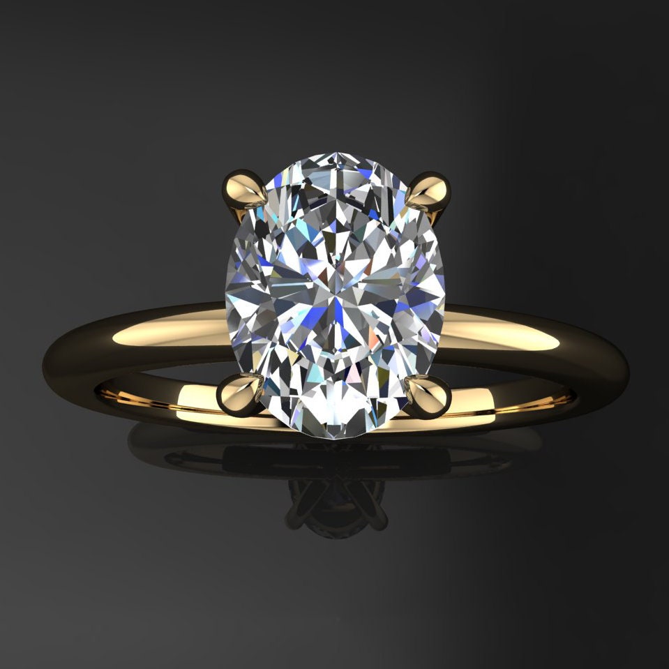 naked shay ring – 1.5 carat lab grown diamond engagement ring