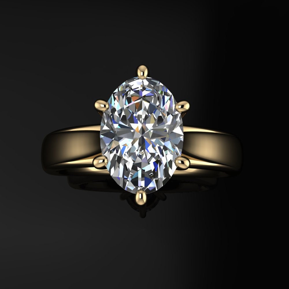 peyton ring – oval lab grown diamond engagement ring, oval engagement ring, handmade jewelry
