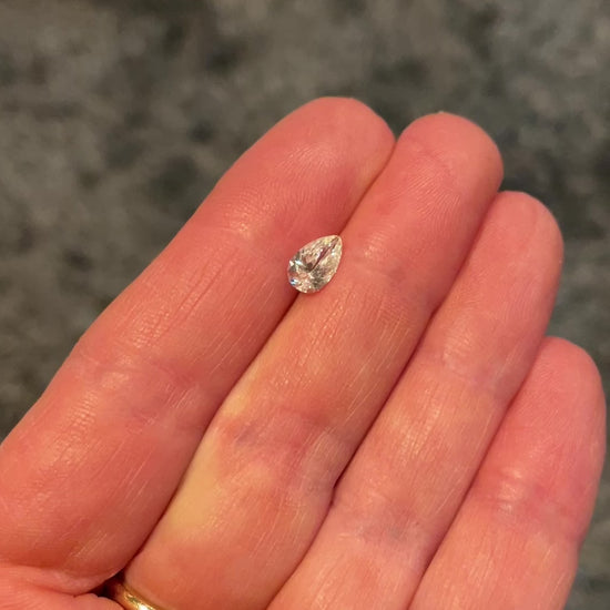 pear moissanite video