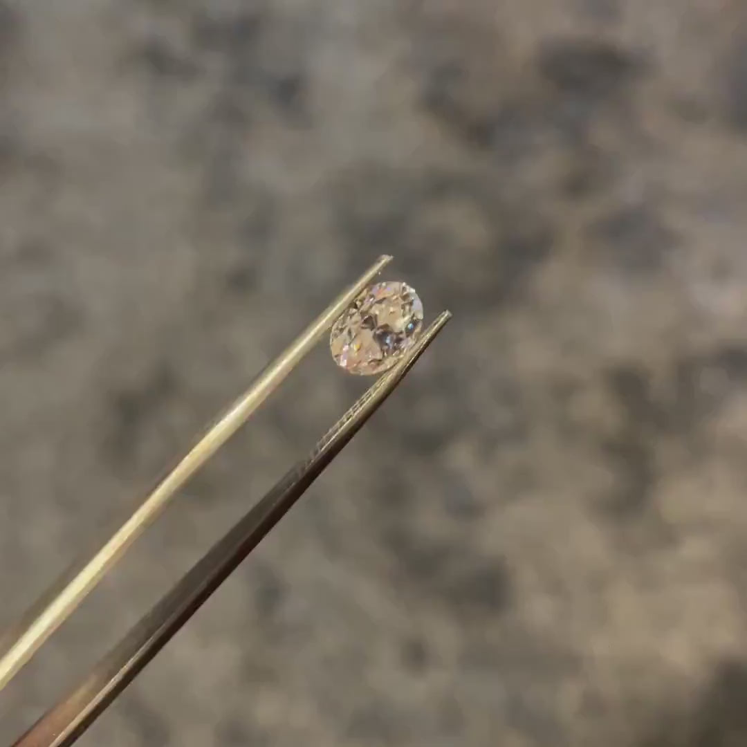 1.5 carat oval lab created diamond engagement ring, floral design, nature inspired, secret garden ring, oval lab grown diamond, peony