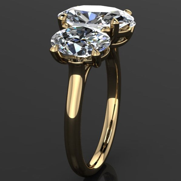 12x8mm oval eden side view