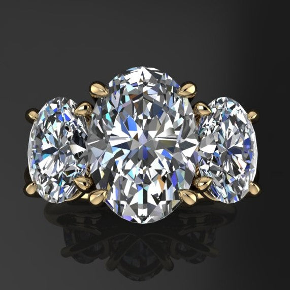 13x9mm oval Eden top view
