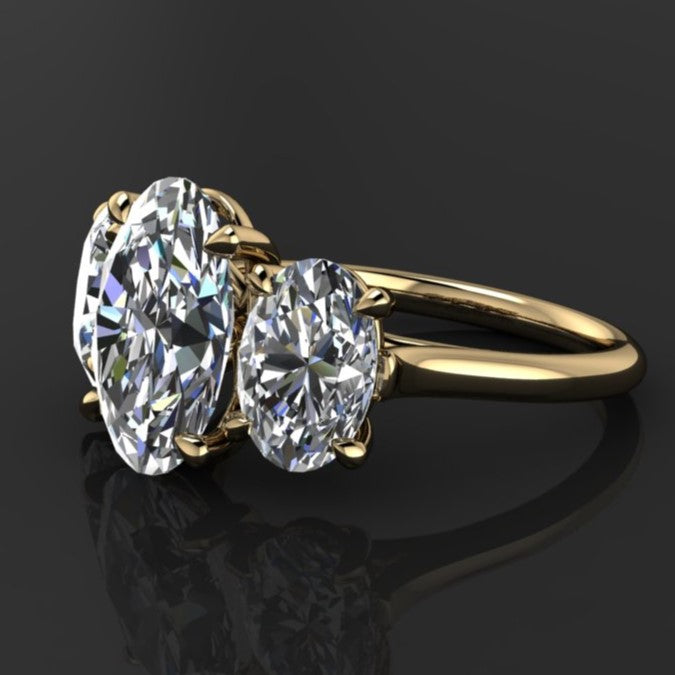 13x9mm oval Eden side view