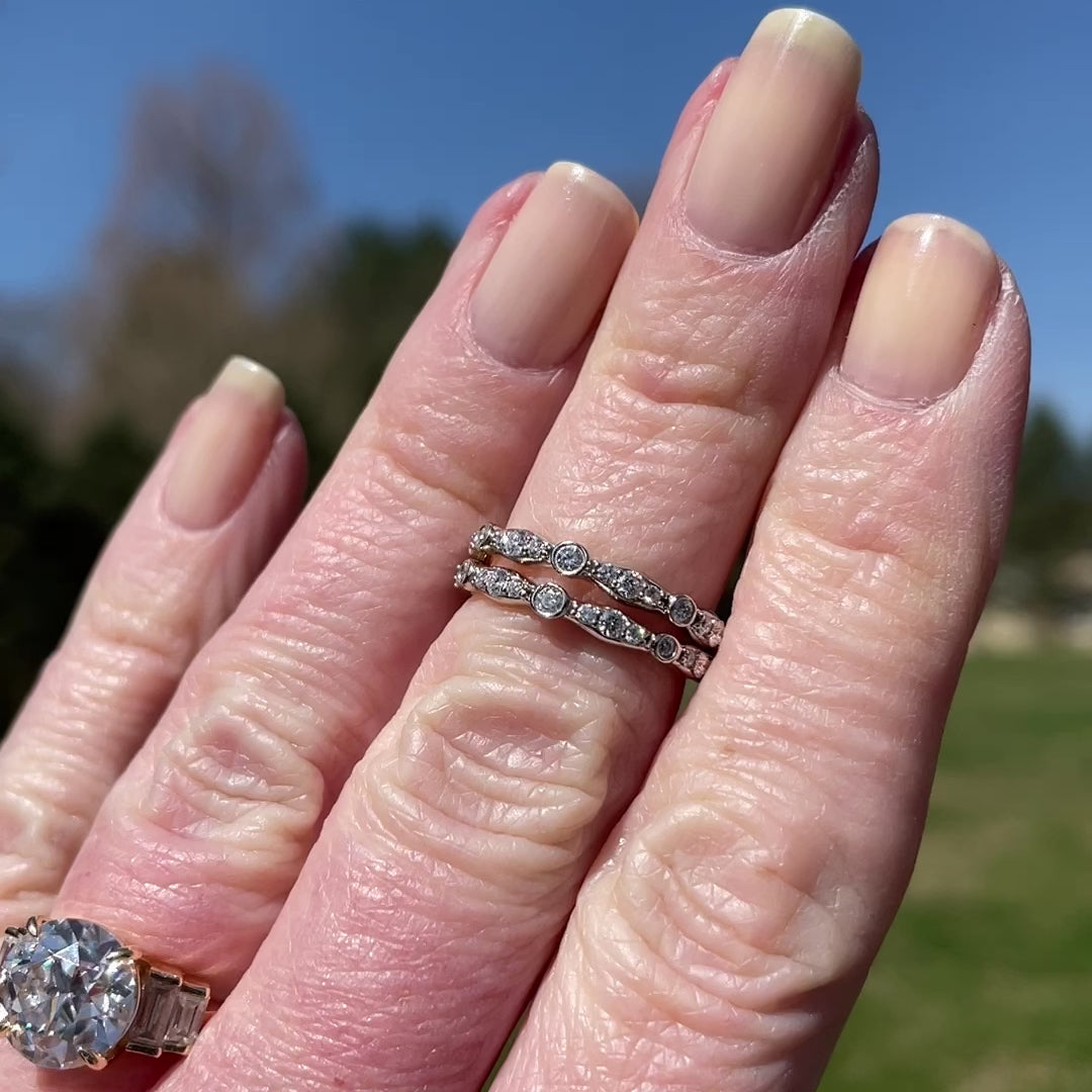 Amelia diamond ring - video