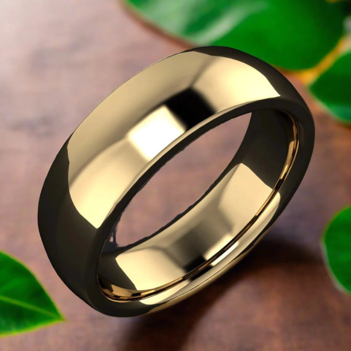 aragorn ring - 14k gold men's wedding band, Lord of the Rings - J Hollywood Designs