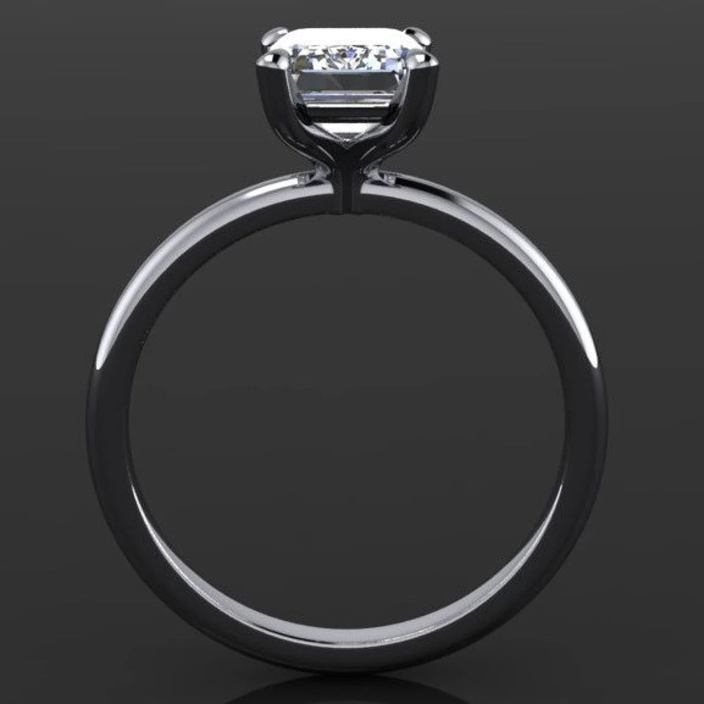 Giant Engagement Ring Too Big for Ring Case. Black Background Stock Image -  Image of jewelry, bold: 1862225
